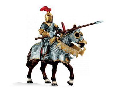 Schleich 70017 - Rytíř s kopím na koni