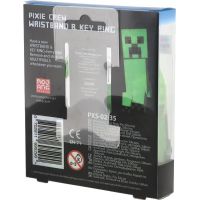 Pixie Crew Sada 3 v 1 Minecraft Náramek, klíčenka a odznáček 3