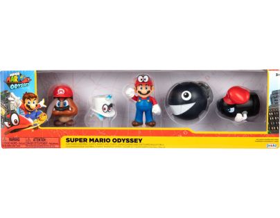 Sada 5 figurek Mario Odyssey