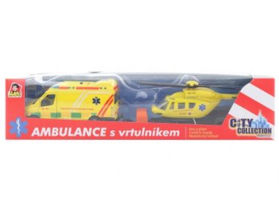 Made Sada ambulance vrtulník se světlem a zvukem