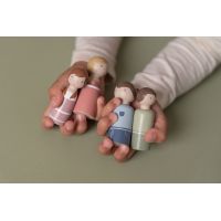 Sada dřevěných panenek Family Rosa 2