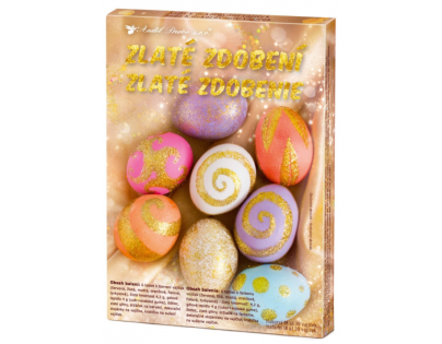 Anděl Sada k dekorování vajíček  Zlaté zdobení