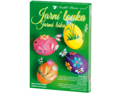 Anděl Sada k dekorování vajíček Jarní louka
