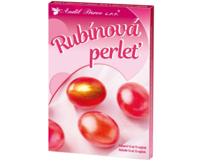 Anděl Sada k dekorování vajíček Rubínová perleť