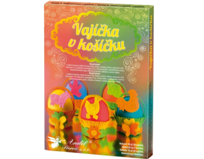 Sada k dekorování vajíček Vajíčka v košíčku