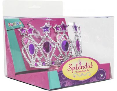 Teddies Sada pro princeznu Šperky s korunkou