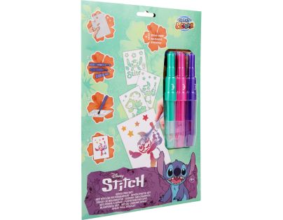 Sada malování s foukcímí fixami Stitch A4