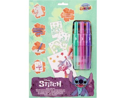 Sada malování s foukcímí fixami Stitch A4
