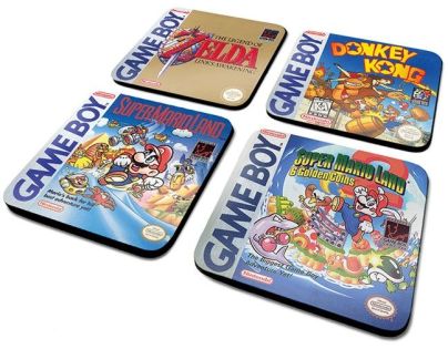 Sada podtácků Gameboy