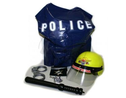 Sada policejní s helmou Rappa
