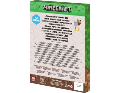 Pixie Crew Sada překvapení Minecraft 24 kusů školní potřeby