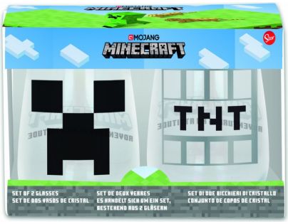 Epee Sada sklenic Minecraft 2ks 500ml