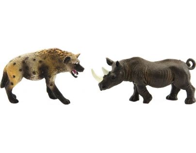 Sada zvířátek safari ZOO 12 ks