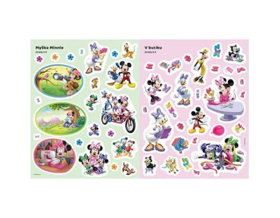 Samolepková knížka Minnie Samolepková knížka Minnie