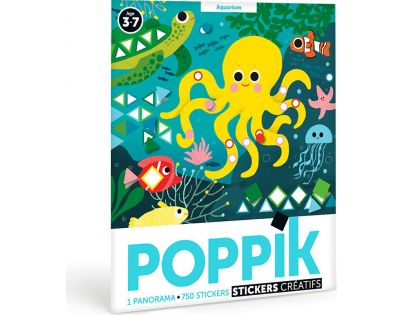 Poppik Samolepkové panorama Akvárium