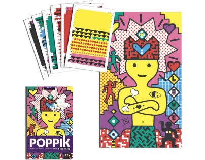 Poppik Samolepkový plakát Pop Art