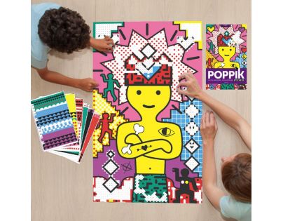 Poppik Samolepkový plakát Pop Art