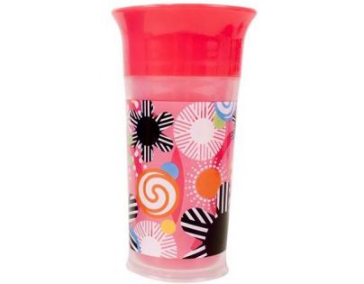 Sassy Trénovací Termohrnek 266 ml Růžový