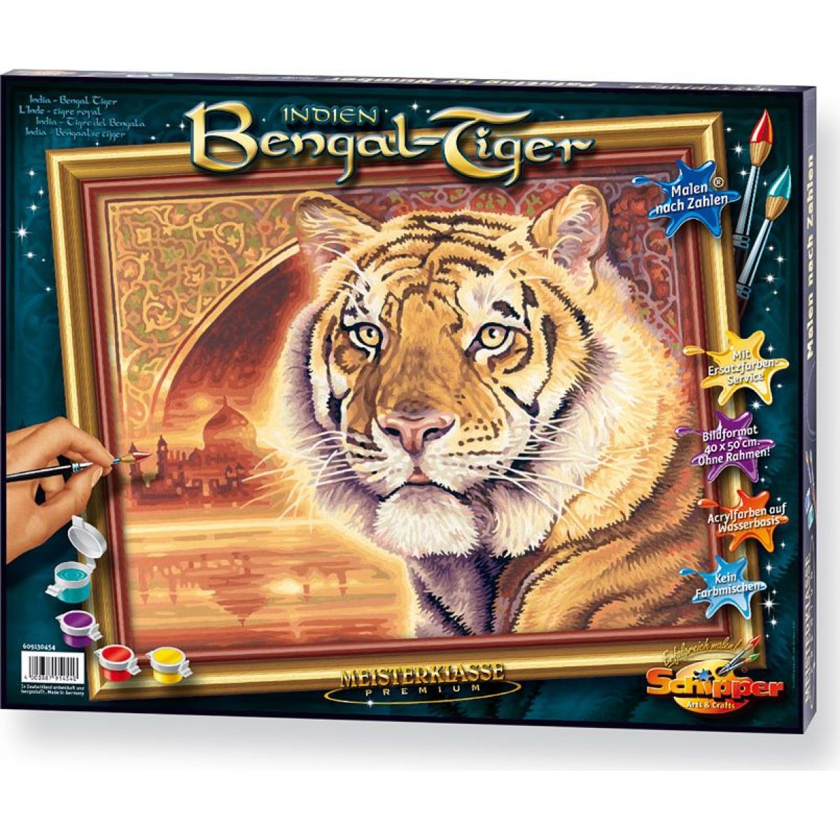 Schipper Premium Tygr bengálský 40 x 50 cm