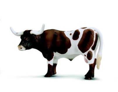 Schleich 13275 - Zvířátko - texaský longhornský býk