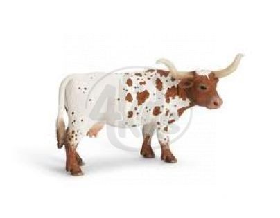 Schleich 13685 - Zvířátko - kráva dlouhorohá texasská