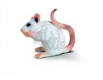 Schleich 14406 - Zvířátko - bílá myš