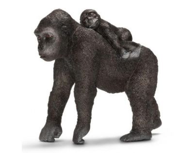 Schleich Gorila samice s mládětem