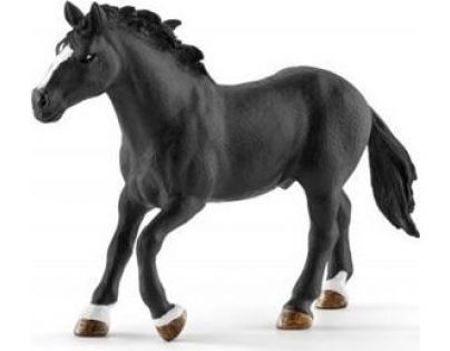 Schleich Osedlaný kůň s kovbojem