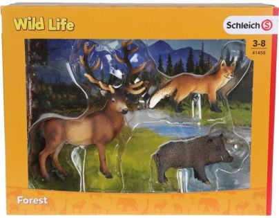 Schleich 41458 Set evropská lesní zvířátka