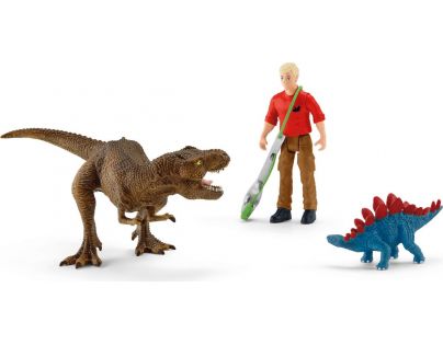 Schleich Útok Tyranosaura Rexe