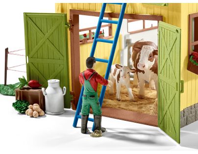Schleich 42333 Velká farma se zvířátky a příslušenstvím