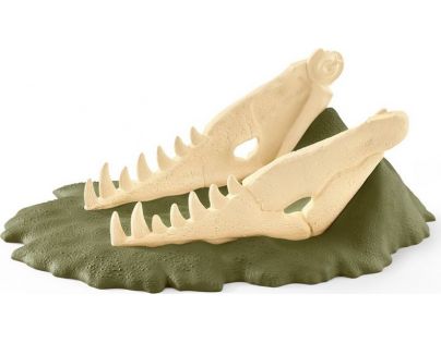 Schleich 42348 Velká lebka s Velociraptorem a ještěrem