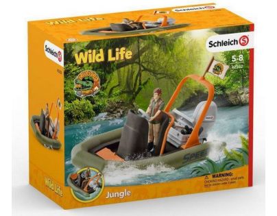 Schleich Pobřežní hlídka s člunem