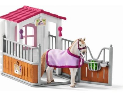 Schleich 42368 Stáj s klisnou Lusitano - Poškozený obal