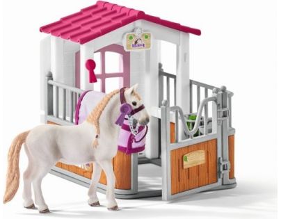 Schleich 42368 Stáj s klisnou Lusitano - Poškozený obal