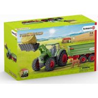Schleich Traktor s vlekem 2