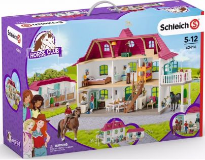 Schleich 42416 Velký dům se stájí a příslušenstvím - Poškozený obal