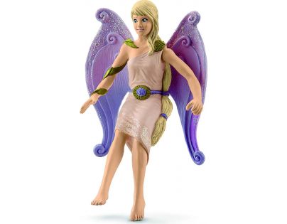 Schleich 42445 Třpytivý květinový dům s jednorožci, jezerem a stájí
