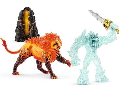 Schleich Tajný sopečný chrám s monstry