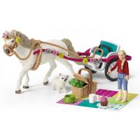 Schleich 42467 Kočár pro koňskou show - Poškozený obal