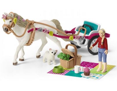 Schleich 42467 Kočár pro koňskou show - Poškozený obal