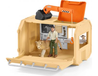 Schleich Velký záchranný vůz pro zvířata