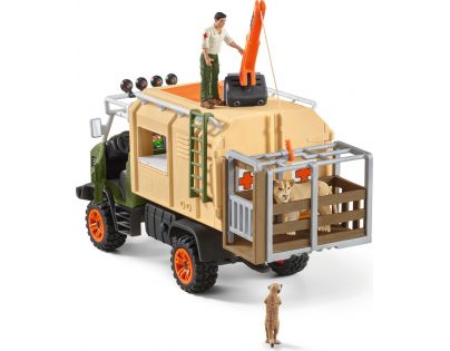 Schleich Velký záchranný vůz pro zvířata