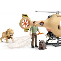 Schleich Záchranný vrtulník pro zvířata 4