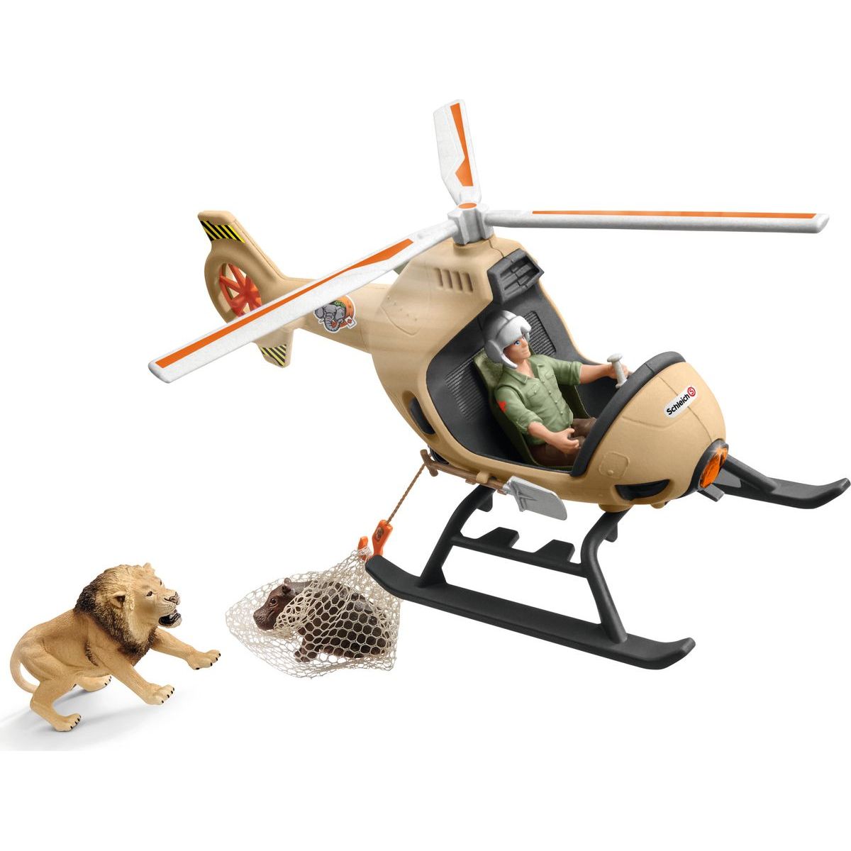 Schleich 42476 Záchranný vrtulník pro zvířata