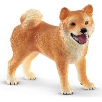 Schleich Fenka a štěně Shiba Inu 4