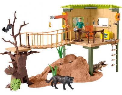 Schleich Dobrodružná stanice v džungli