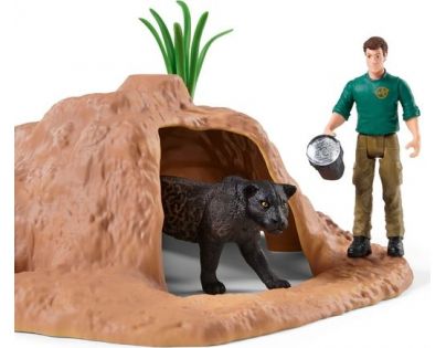 Schleich Dobrodružná stanice v džungli