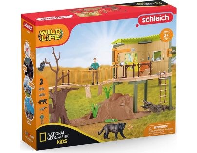 Schleich Dobrodružná stanice v džungli