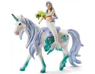 Schleich Mořská panna na mořském jednorožci